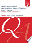 Quality Assurance and Accreditation in Distance Education and e-Learning