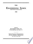 Engineering Index Annual