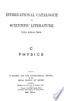International Catalogue of Scientific Literature