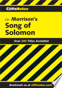CliffsNotes on Morrison's Song of Solomon