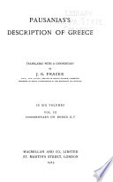 Pausanias's Description of Greece: Commentary on books II-V: Corinth, Laconia, Messenia, Elis