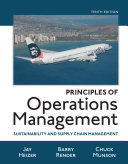 Principles of Operations Management