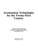 Aeronautical Technologies for the Twenty-first Century