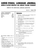 Audio-visual Language Journal