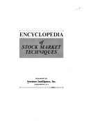 Encyclopedia of Stock Market Techniques