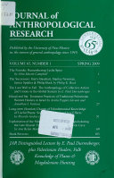 Journal of Anthropological Research