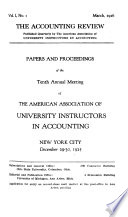 The Accounting Review