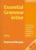 Essential Grammar in Use without answers
