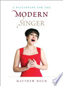A Dictionary for the Modern Singer