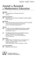 Journal for Research in Mathematics Education