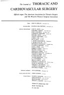 The Journal of Thoracic and Cardiovascular Surgery