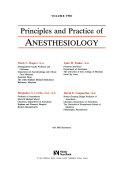 Principles and Practice of Anesthesiology