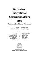 Yearbook on International Communist Affairs 1990