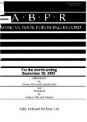 American Book Publishing Record