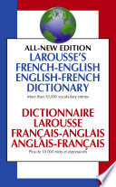 Larousse French English Dictionary Canadian Edition