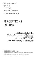 Perceptions of Risk