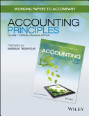 Accounting Principles, Seventh Canadian Edition Working Papers