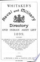 Whitaker's naval and military directory (and Indian army list).