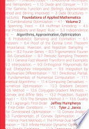 Foundations of Applied Mathematics, Volume 2
