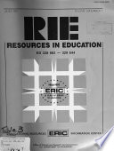Resources in Education