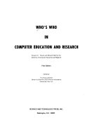Who's who in Computer Education and Research