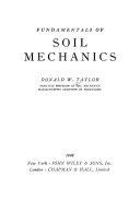 Fundamentals of Soil Mechanics