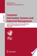 Computer Information Systems and Industrial Management
