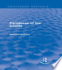 Paradoxes of the Infinite (Routledge Revivals)