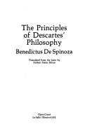 The Principles of Descartes' Philosophy