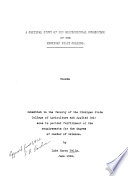 A Critical Study of the Horticultural Curriculum of the Michigan State College
