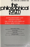 The Philosophical Forum
