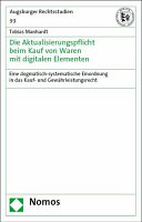 Die Aktualisierungspflicht beim Kauf von Waren mit digitalen Elementen
