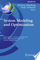 System Modeling and Optimization