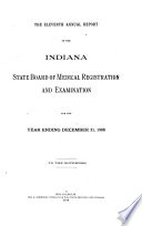 Annual Report of the Indiana State Board of Medical Registration and Examination