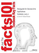STUDYGUIDE FOR CALCULUS & ITS