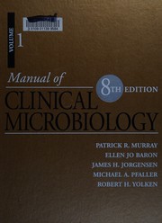 Manual of clinical microbiology