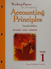 Accounting principles, Canadian edition