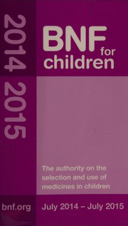 Bnf for Children 2014-2015