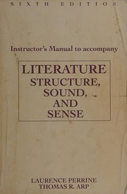 Instructor's manual to accompany Literature -- Sixth Edition