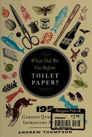 What did we use before toilet paper?
