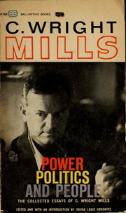 Power, politics and people