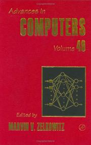 Advances in Computers, Volume 49 (Advances in Computers)