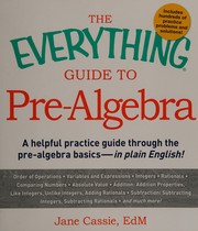 The Everything Guide to Pre-Algebra