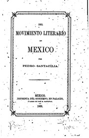 Del movimiento literario en México