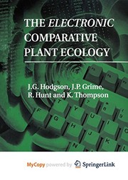 The electronic comparative plant ecology