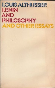 Lenin and philosophy
