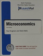 LaunchPad for Krugman's Microeconomics