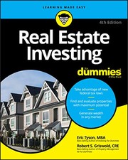 Real estate investing for dummies