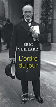L'ordre du jour