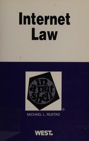 Internet law in a nutshell